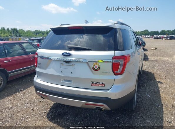 1FM5K8D89HGD18566 2017 FORD EXPLORER Silver 