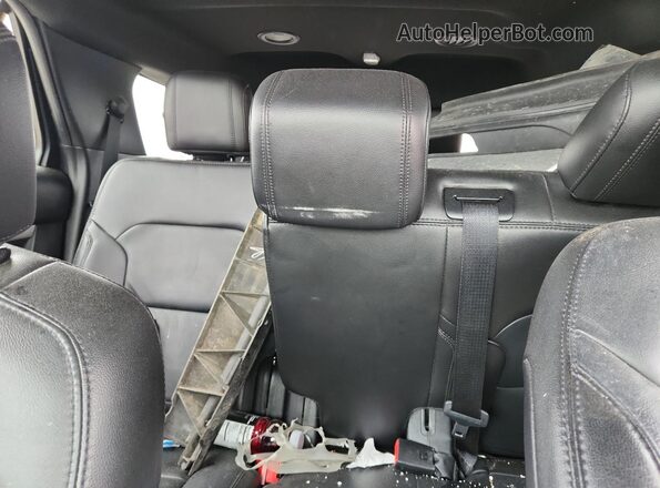1FM5K8D89HGD81893 2017 FORD EXPLORER Черный Вид задних сидений