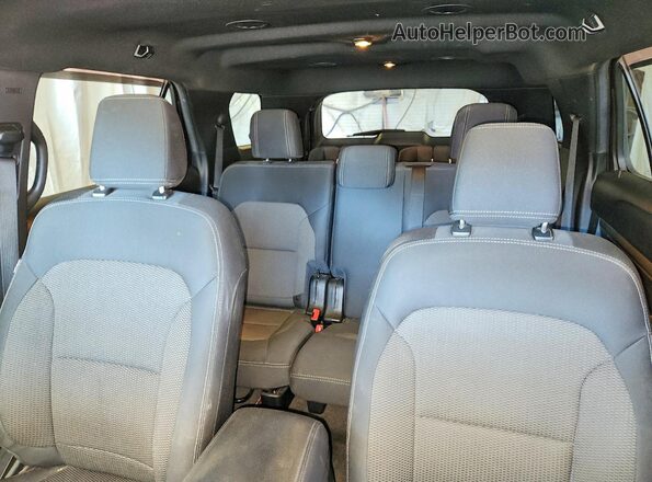1FM5K8D89JGA30665 2018 FORD EXPLORER Maroon Вид задніх сидінь