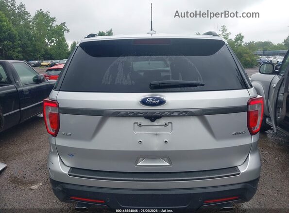 1FM5K8D89JGC20840 2018 FORD EXPLORER Silver 