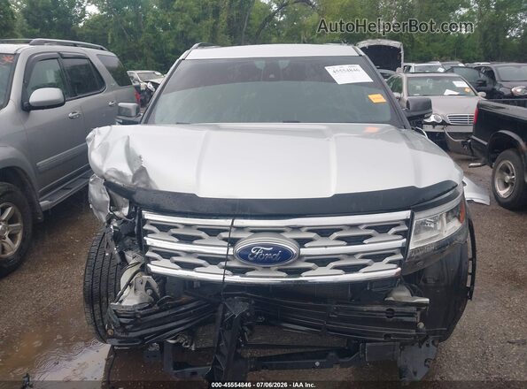 1FM5K8D89JGC20840 2018 FORD EXPLORER Silver Вид задньої частини салону