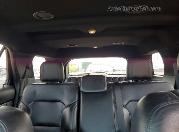 1FM5K8D89JGC24533 2018 FORD EXPLORER Серый Вид задних сидений