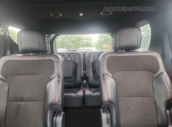 1FM5K8D89JGC89110 2018 FORD EXPLORER Silver Հետևի նստատեղերի տեսք