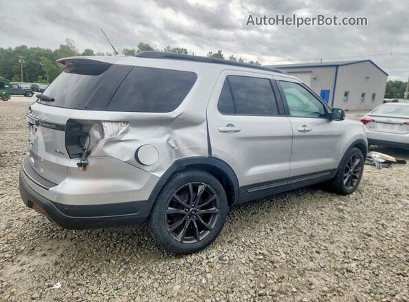 1FM5K8D89JGC89110 2018 FORD EXPLORER Silver Հետևի աջ