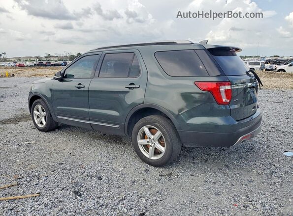 1FM5K8D8XGGA29307 2016 FORD EXPLORER Green Tył lewy