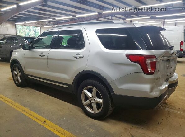 1FM5K8D8XGGB14809 2016 FORD EXPLORER Silver Trasero izquierdo