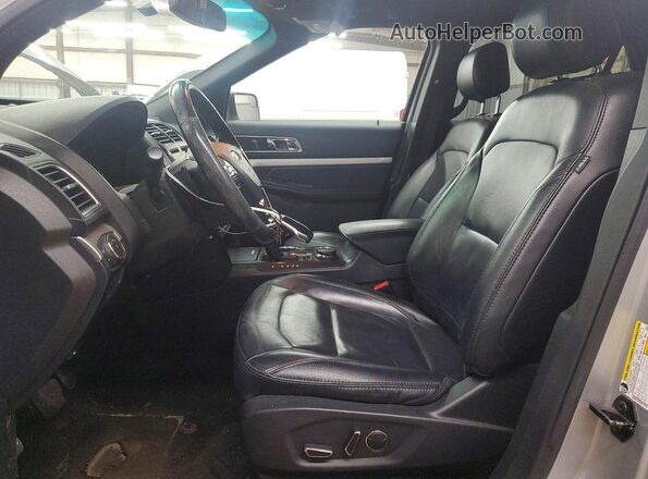 1FM5K8D8XGGB14809 2016 FORD EXPLORER Silver Vista interior delantera