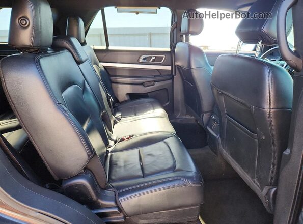 1FM5K8D8XGGC35212 2016 FORD EXPLORER Серый Вид задней части салона