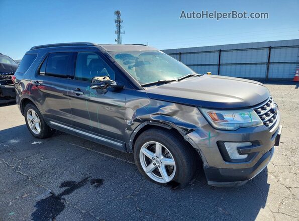 1FM5K8D8XGGC35212 2016 FORD EXPLORER Серый Передняя правая четверть