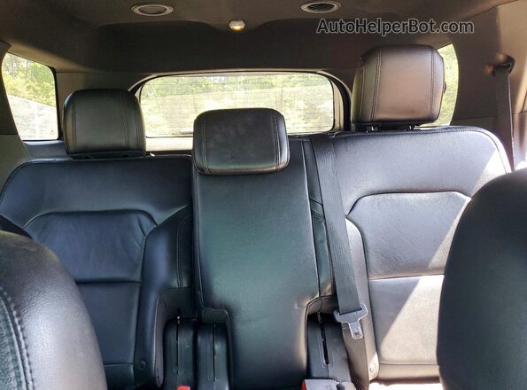 1FM5K8D8XHGC79809 2017 FORD EXPLORER Black უკანა სავარძლების ხედი