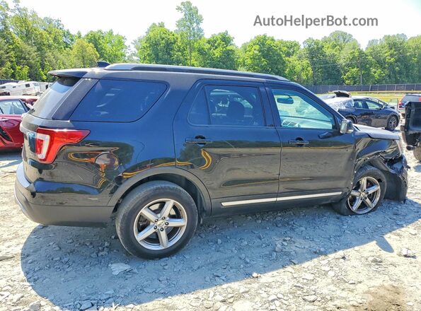 1FM5K8D8XHGC79809 2017 FORD EXPLORER Black უკანა მარჯვენა