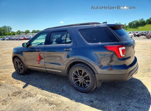 1FM5K8D8XHGD72023 2017 FORD EXPLORER Black Tył lewy