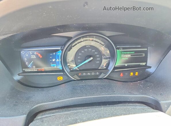 1FM5K8D8XHGD72023 2017 FORD EXPLORER Black Widok zestawu wskaźników