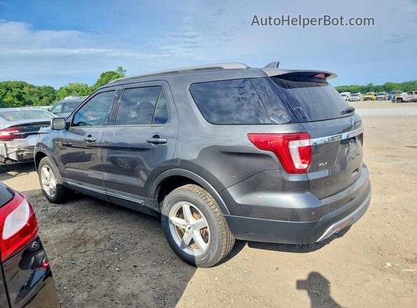 1FM5K8D8XHGD94846 2017 FORD EXPLORER Gray Tył lewy