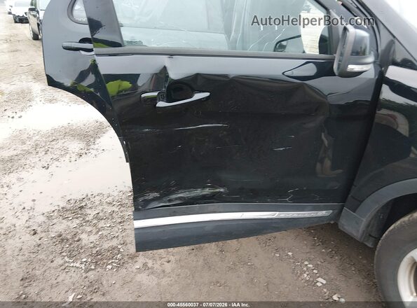 1FM5K8D8XHGE07658 2017 FORD EXPLORER Black წინა ხედი