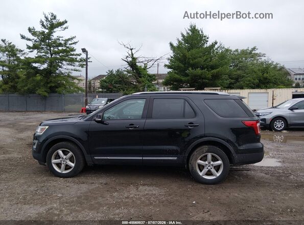 1FM5K8D8XHGE07658 2017 FORD EXPLORER Black სალონის 360-გრადუსიანი ხედი