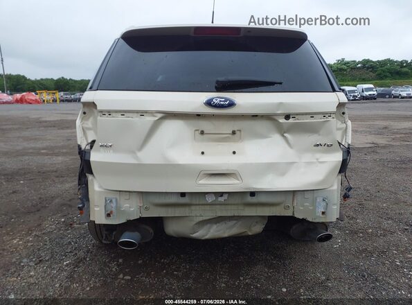 1FM5K8D8XJGA33574 2018 FORD EXPLORER Beige Вид спереду
