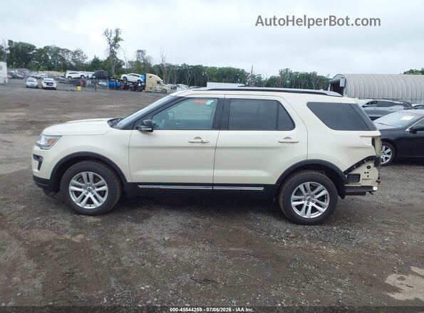 1FM5K8D8XJGA33574 2018 FORD EXPLORER Beige 