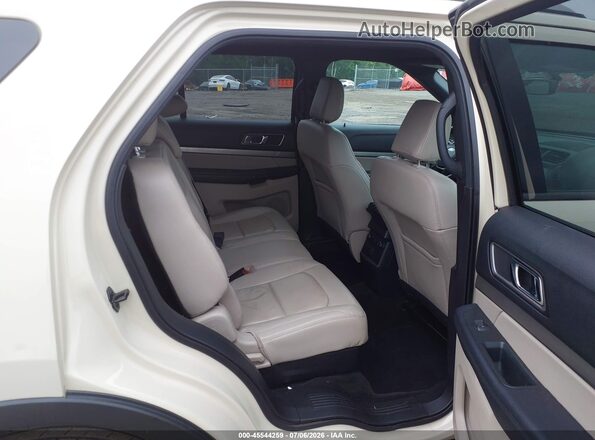 1FM5K8D8XJGA33574 2018 FORD EXPLORER Beige Вид наклейки з VIN-кодом