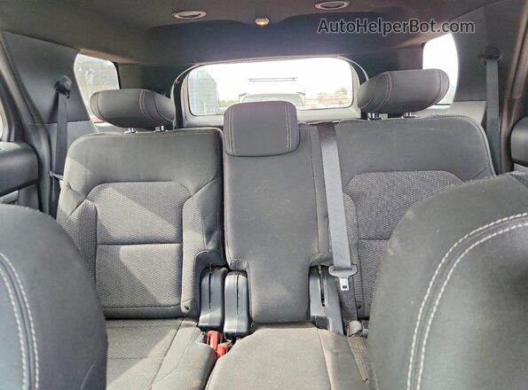 1FM5K8D8XJGC71327 2018 FORD EXPLORER Charcoal Հետևի նստատեղերի տեսք