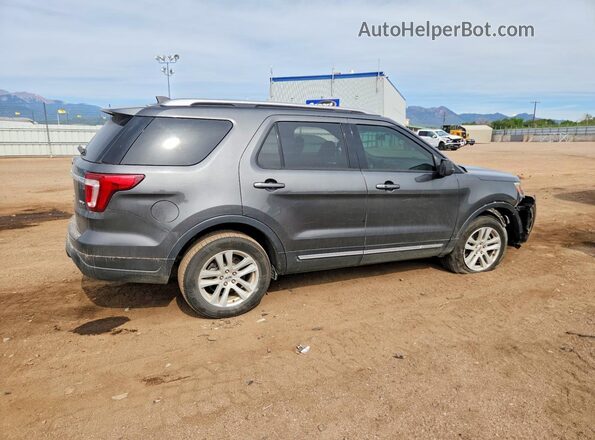 1FM5K8D8XJGC71327 2018 FORD EXPLORER Charcoal Հետևի աջ
