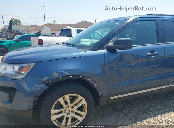 1FM5K8D8XKGA05775 2019 FORD EXPLORER Light Blue 