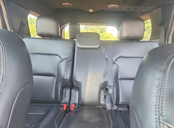 1FM5K8D8XKGA21605 2019 FORD EXPLORER Purple უკანა სავარძლების ხედი