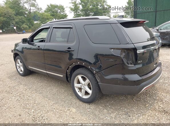 1FM5K8DH0HGC01829 2017 FORD EXPLORER Black Tył lewy