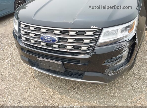 1FM5K8DH0HGC01829 2017 FORD EXPLORER Black Widok z przodu