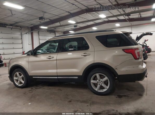 1FM5K8DH0HGD51035 2017 FORD EXPLORER Beige 