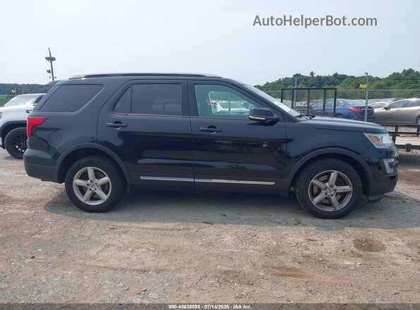 1FM5K8DH1GGC53663 2016 FORD EXPLORER Черный Вид задней части салона