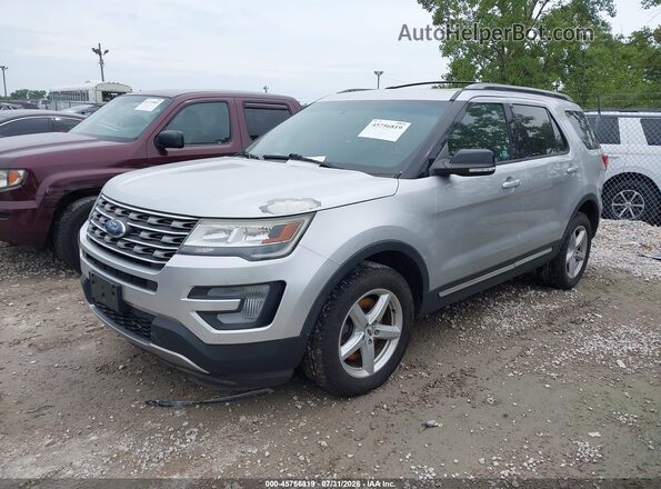 1FM5K8DH1GGC83312 2016 FORD EXPLORER Gray Front left