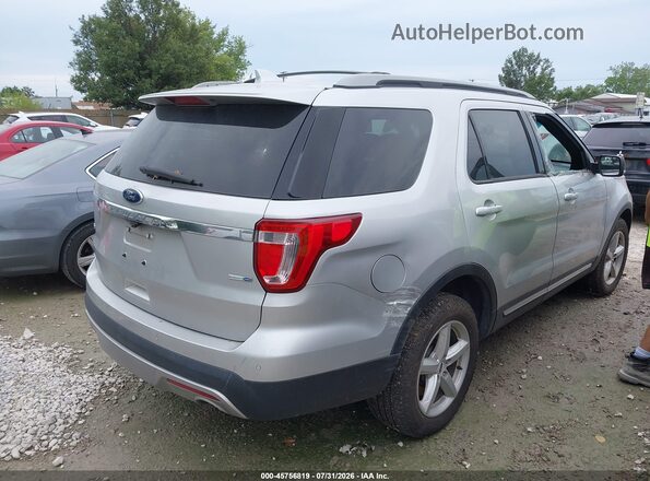 1FM5K8DH1GGC83312 2016 FORD EXPLORER Gray Rear right