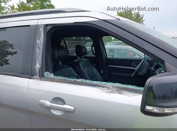 1FM5K8DH1GGC83312 2016 FORD EXPLORER Gray Front view