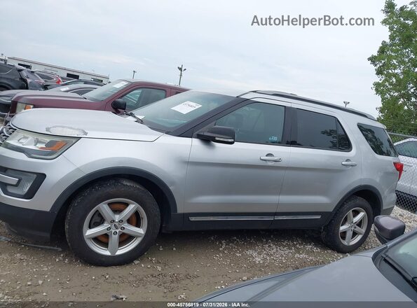 1FM5K8DH1GGC83312 2016 FORD EXPLORER Gray Rear interior view