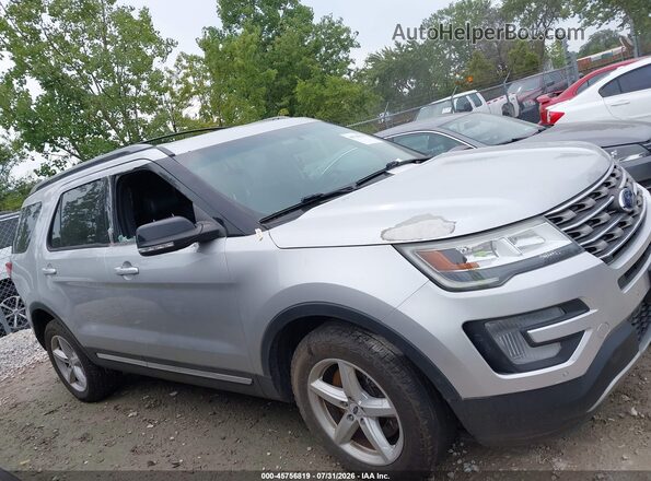 1FM5K8DH1GGC83312 2016 FORD EXPLORER Gray Instrument cluster view
