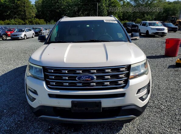 1FM5K8DH1GGC97520 2016 FORD EXPLORER Белый Вид спереди