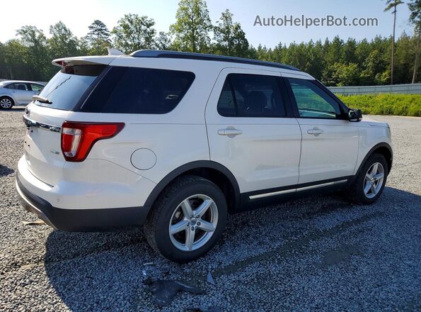 1FM5K8DH1GGC97520 2016 FORD EXPLORER Белый Задняя правая четверть