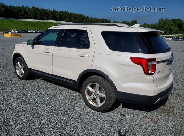 1FM5K8DH1GGC97520 2016 FORD EXPLORER Белый Задняя левая четверть