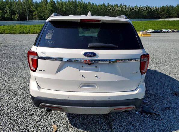 1FM5K8DH1GGC97520 2016 FORD EXPLORER Белый Вид сзади