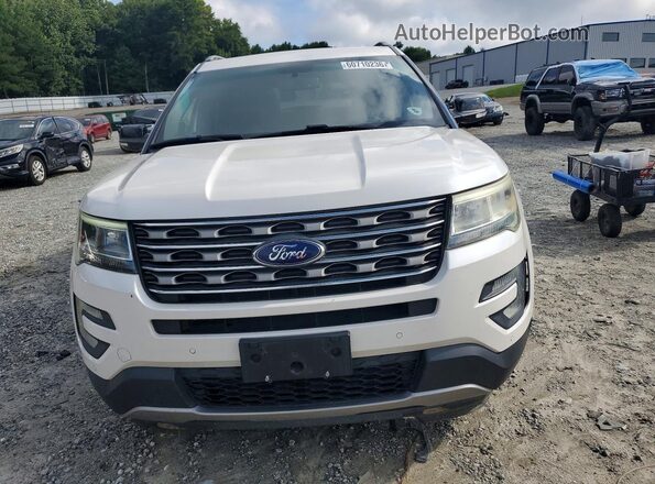 1FM5K8DH1HGA14955 2017 FORD EXPLORER White Դիմացի տեսք