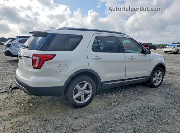 1FM5K8DH1HGA14955 2017 FORD EXPLORER White Հետևի աջ