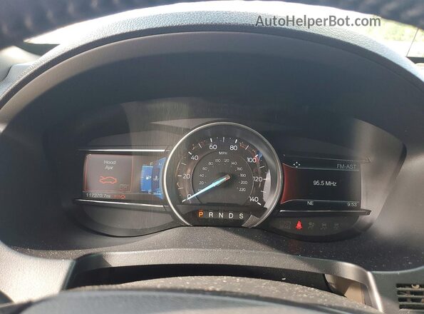 1FM5K8DH1HGA14955 2017 FORD EXPLORER White Սարքավորումների վահանակի տեսք