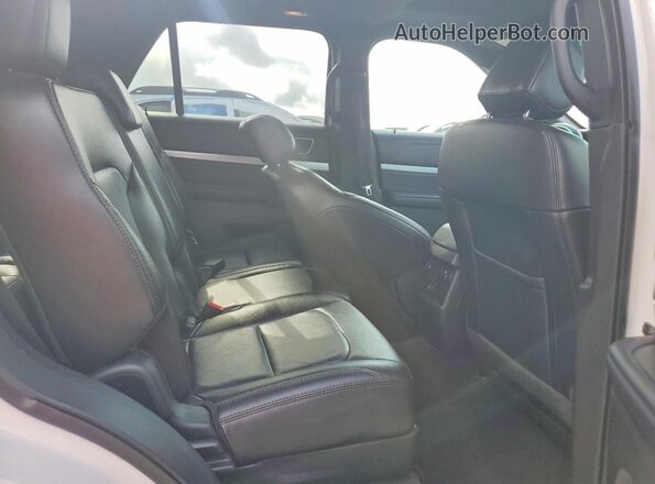 1FM5K8DH1HGA14955 2017 FORD EXPLORER White Հետևի նստատեղերի տեսք