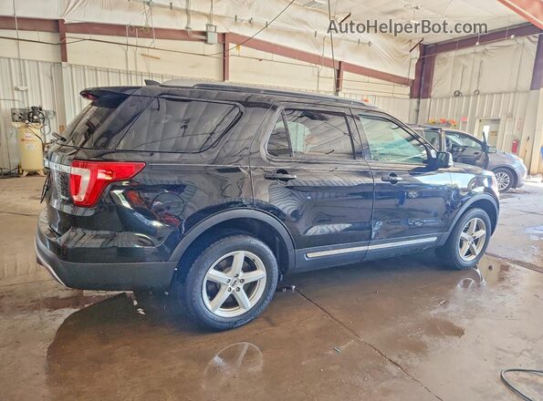 1FM5K8DH1HGC45533 2017 FORD EXPLORER Black Rear right