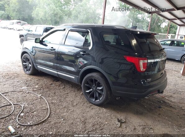1FM5K8DH2JGC79213 2018 FORD EXPLORER Black უკანა მარცხენა