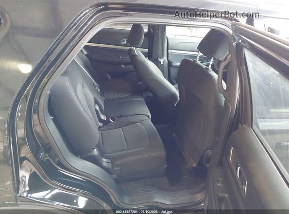 1FM5K8DH2JGC79213 2018 FORD EXPLORER Black VIN კოდის სტიკერის ხედი