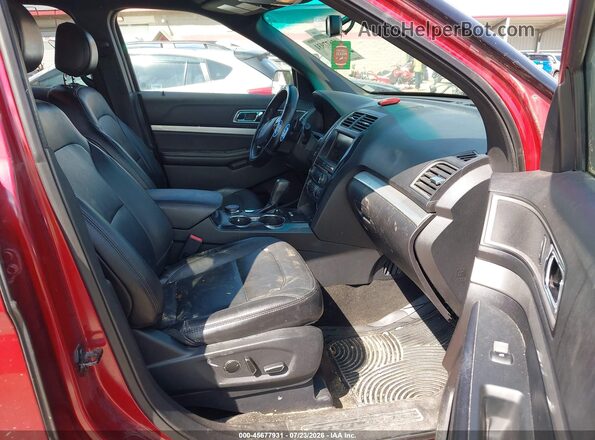 1FM5K8DH3GGC63353 2016 FORD EXPLORER Maroon Սալոնի դիմացի տեսք