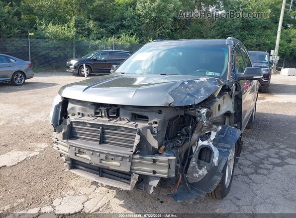 1FM5K8DH3HGA06873 2017 FORD EXPLORER Gray Vista frontal