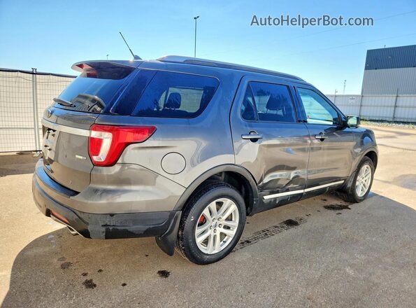 1FM5K8DH4KGA33832 2019 FORD EXPLORER Charcoal Հետևի աջ